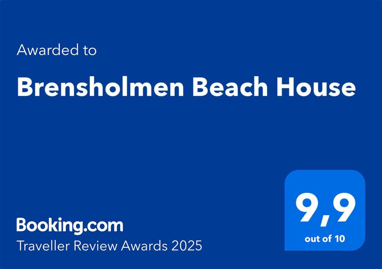 Brensholmen Beach House Тромсе Екстер'єр фото